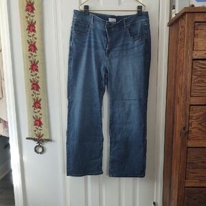Lane Bryant High Rise Boot Cut Jeans, Sz 20, Flex Magic Waist Band